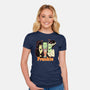 Horror Trio-Womens-Fitted-Tee-P1yu5h