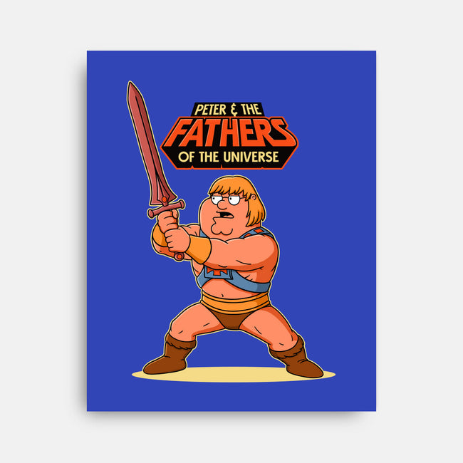 Fathers Of The Universe-None-Stretched-Canvas-P1yu5h