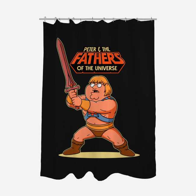Fathers Of The Universe-None-Polyester-Shower Curtain-P1yu5h