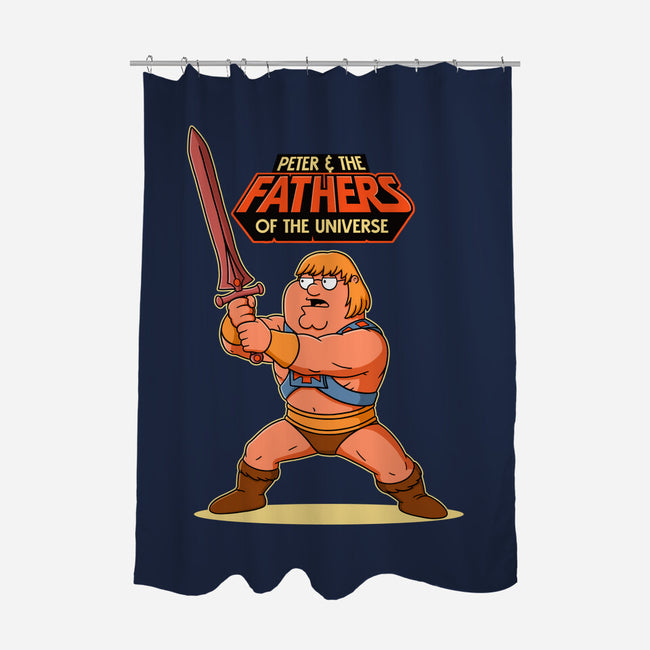 Fathers Of The Universe-None-Polyester-Shower Curtain-P1yu5h