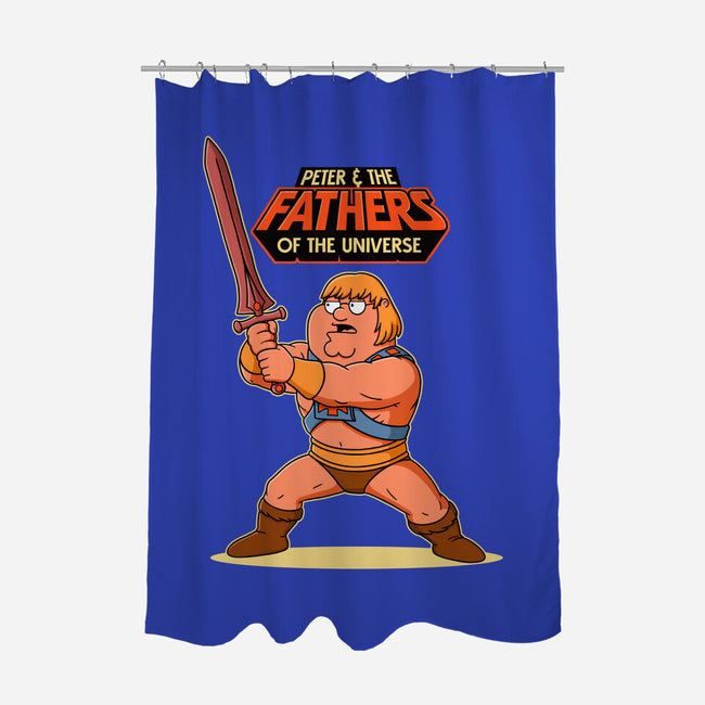 Fathers Of The Universe-None-Polyester-Shower Curtain-P1yu5h