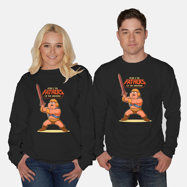 Fathers Of The Universe-Unisex-Crew Neck-Sweatshirt-P1yu5h