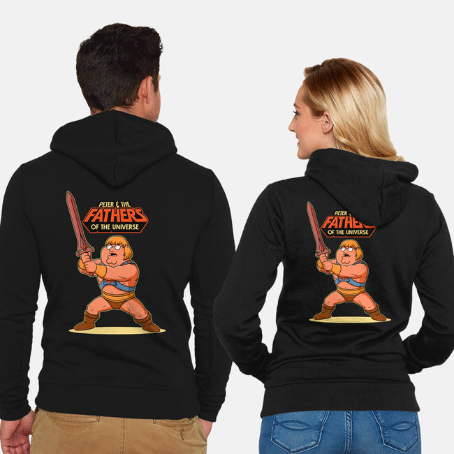 Fathers Of The Universe-Unisex-Zip-Up-Sweatshirt-P1yu5h