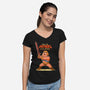 Fathers Of The Universe-Womens-V-Neck-Tee-P1yu5h