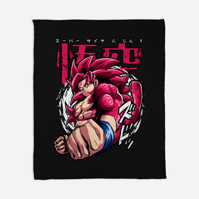 Super Saiyan 4 Returns-None-Fleece-Blanket-Diego Oliver