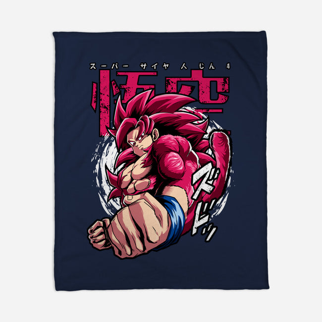 Super Saiyan 4 Returns-None-Fleece-Blanket-Diego Oliver