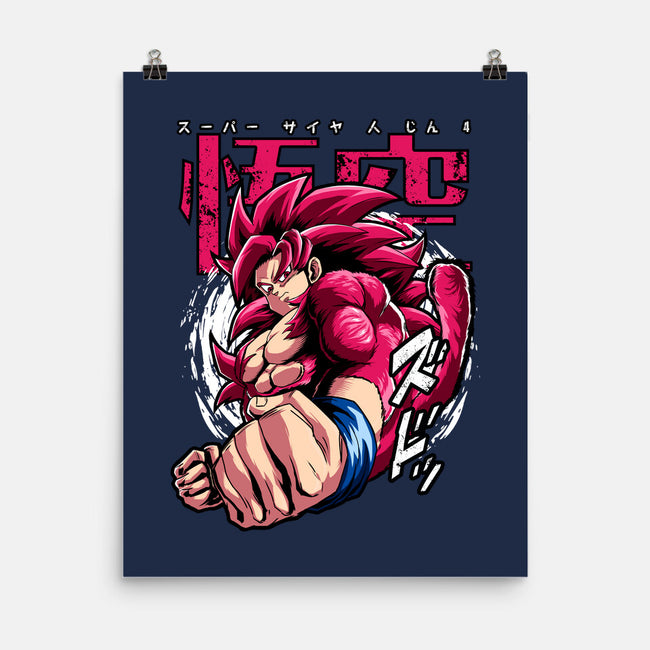 Super Saiyan 4 Returns-None-Matte-Poster-Diego Oliver