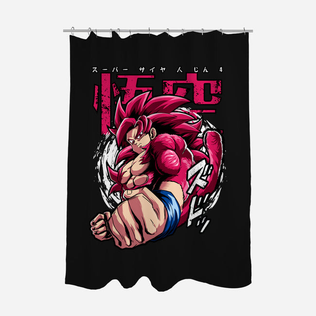 Super Saiyan 4 Returns-None-Polyester-Shower Curtain-Diego Oliver