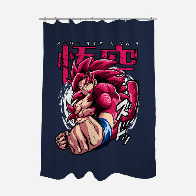 Super Saiyan 4 Returns-None-Polyester-Shower Curtain-Diego Oliver