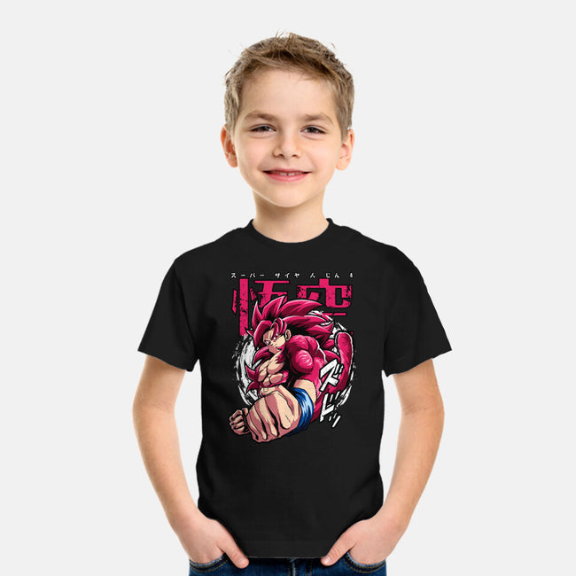 Super Saiyan 4 Returns-Youth-Basic-Tee-Diego Oliver