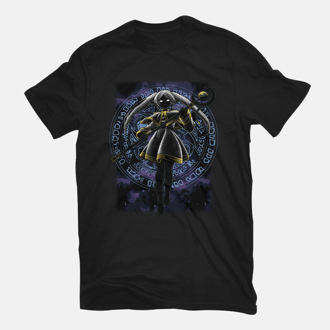 Freiren Shadow Nebula-Womens-Fitted-Tee-Astrobot Invention