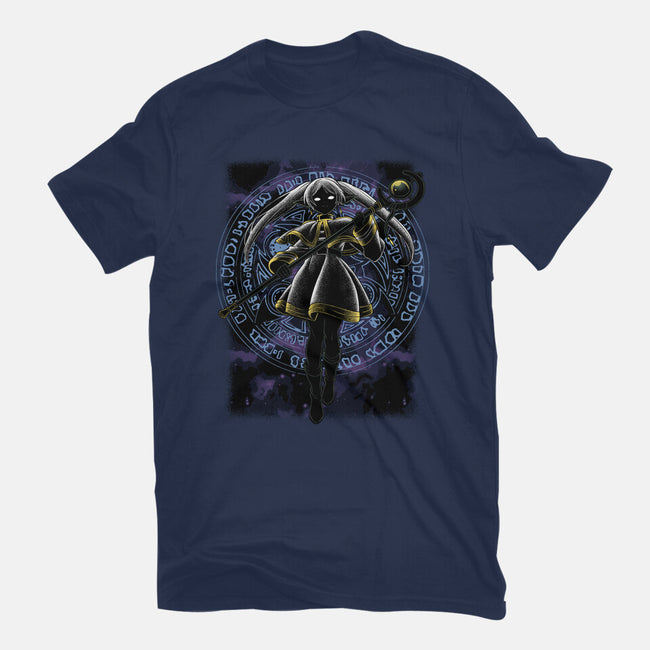 Freiren Shadow Nebula-Womens-Fitted-Tee-Astrobot Invention