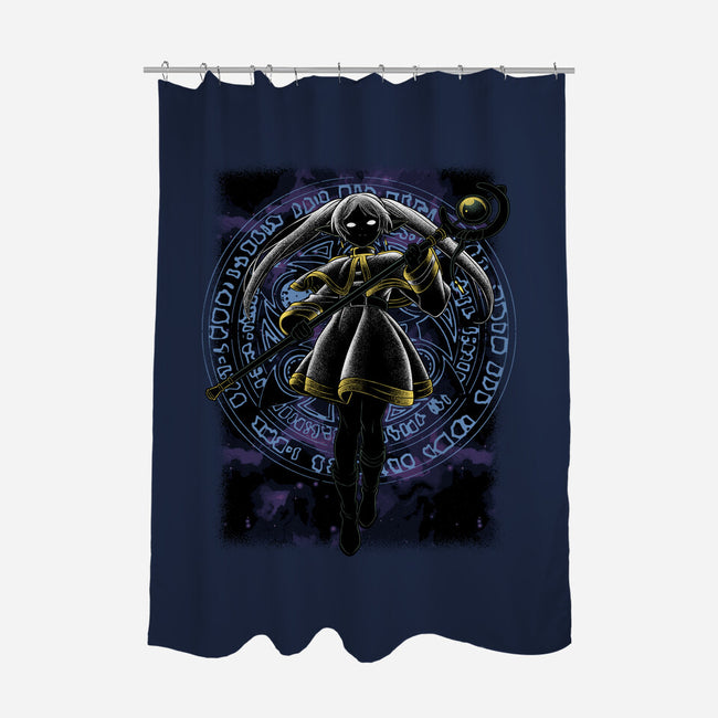 Freiren Shadow Nebula-None-Polyester-Shower Curtain-Astrobot Invention