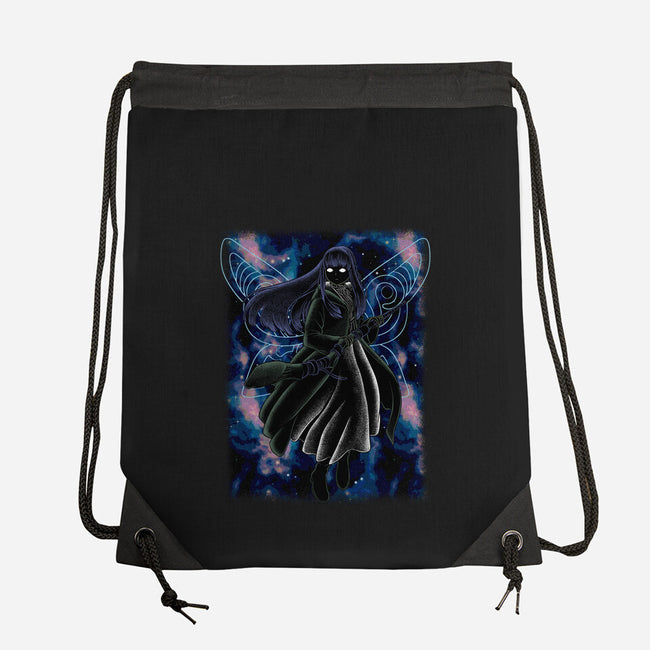 Fern Shadow Nebula-None-Drawstring-Bag-Astrobot Invention