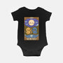 Duck Tarot The Moon-Baby-Basic-Onesie-Loobs