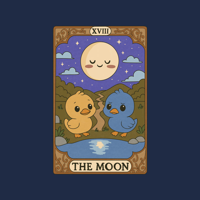 Duck Tarot The Moon-Unisex-Pullover-Sweatshirt-Loobs