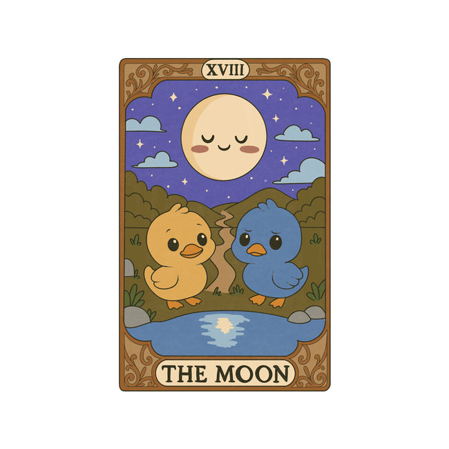 Duck Tarot The Moon-Mens-Basic-Tee-Loobs