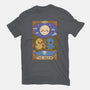 Duck Tarot The Moon-Womens-Fitted-Tee-Loobs