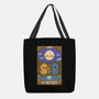 Duck Tarot The Moon-None-Basic Tote-Bag-Loobs