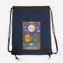 Duck Tarot The Moon-None-Drawstring-Bag-Loobs