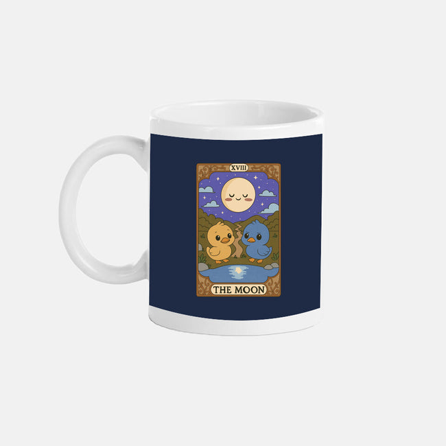 Duck Tarot The Moon-None-Mug-Drinkware-Loobs