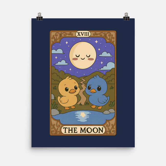 Duck Tarot The Moon-None-Matte-Poster-Loobs