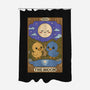 Duck Tarot The Moon-None-Polyester-Shower Curtain-Loobs