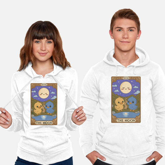 Duck Tarot The Moon-Unisex-Pullover-Sweatshirt-Loobs