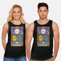 Duck Tarot The Moon-Unisex-Basic-Tank-Loobs