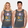 Duck Tarot The Moon-Unisex-Basic-Tank-Loobs