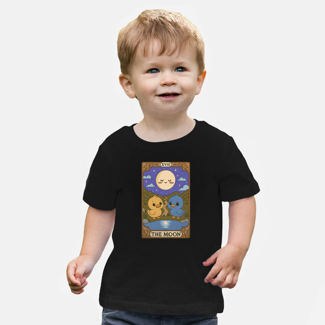 Duck Tarot The Moon-Baby-Basic-Tee-Loobs