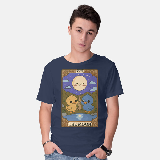 Duck Tarot The Moon-Mens-Basic-Tee-Loobs