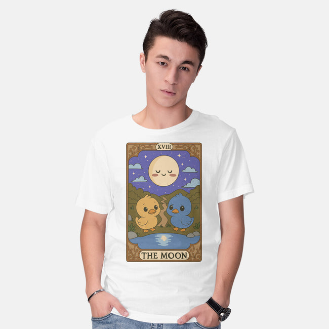 Duck Tarot The Moon-Mens-Basic-Tee-Loobs