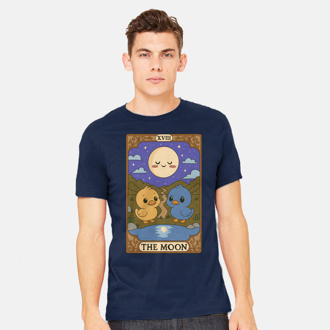 Duck Tarot The Moon-Mens-Heavyweight-Tee-Loobs