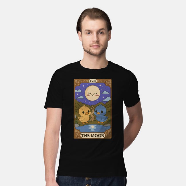 Duck Tarot The Moon-Mens-Premium-Tee-Loobs