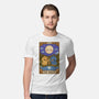 Duck Tarot The Moon-Mens-Premium-Tee-Loobs