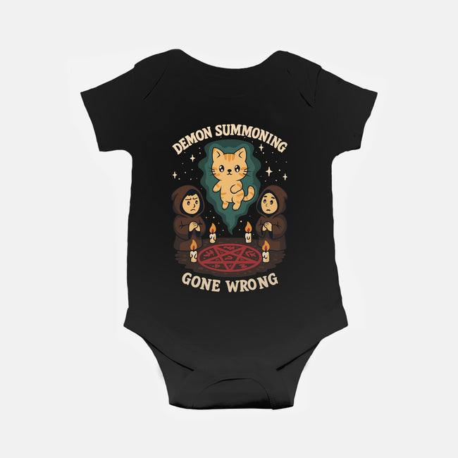 Demon Summoning Gone Wrong-Baby-Basic-Onesie-Loobs