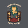 Demon Summoning Gone Wrong-Womens-Basic-Tee-Loobs