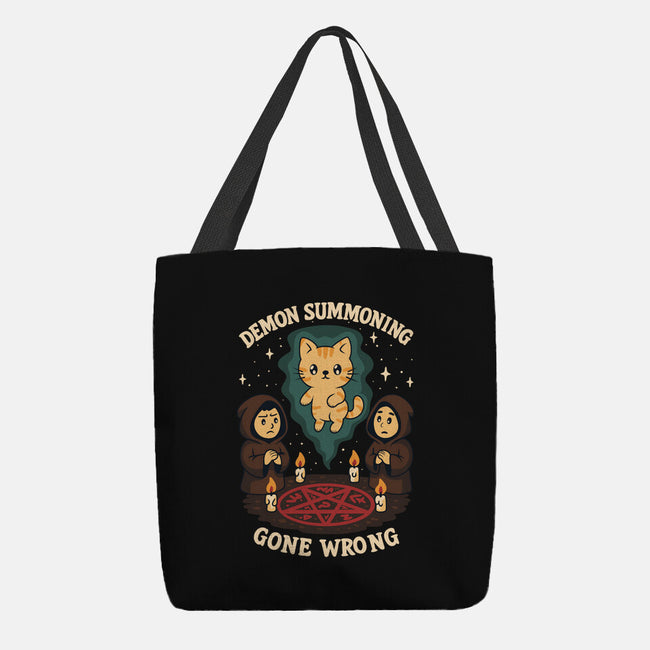 Demon Summoning Gone Wrong-None-Basic Tote-Bag-Loobs