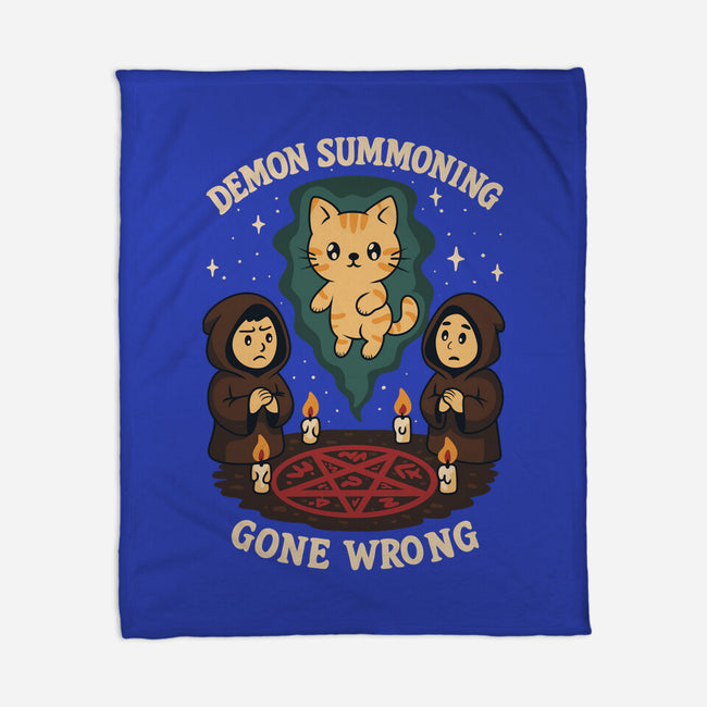 Demon Summoning Gone Wrong-None-Fleece-Blanket-Loobs