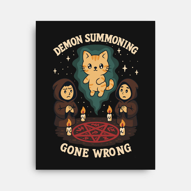 Demon Summoning Gone Wrong-None-Stretched-Canvas-Loobs