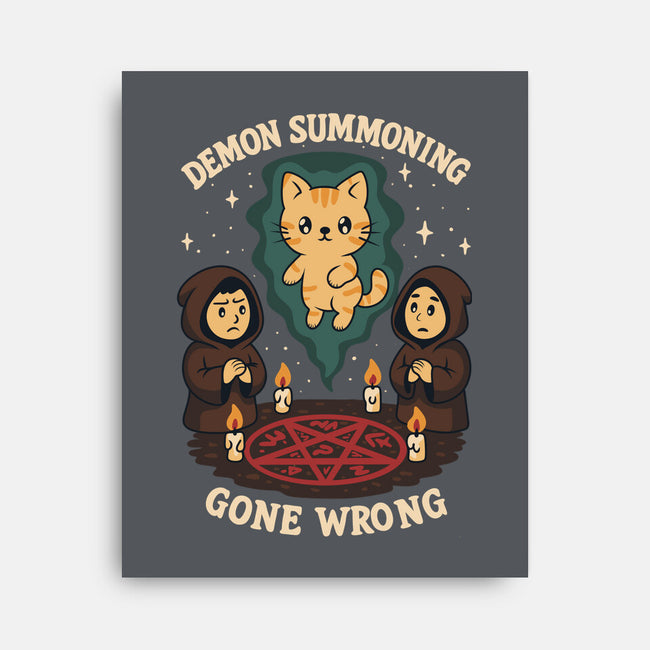 Demon Summoning Gone Wrong-None-Stretched-Canvas-Loobs