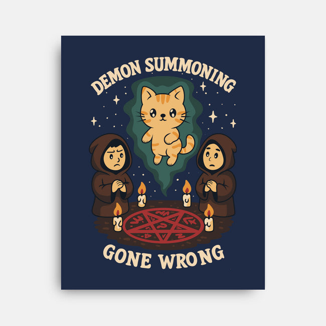 Demon Summoning Gone Wrong-None-Stretched-Canvas-Loobs