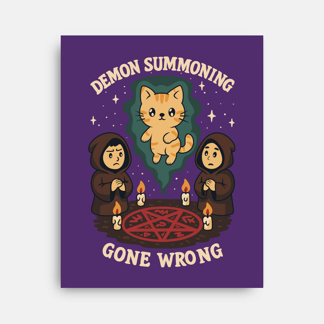Demon Summoning Gone Wrong-None-Stretched-Canvas-Loobs