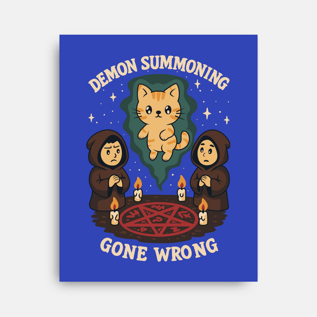 Demon Summoning Gone Wrong-None-Stretched-Canvas-Loobs
