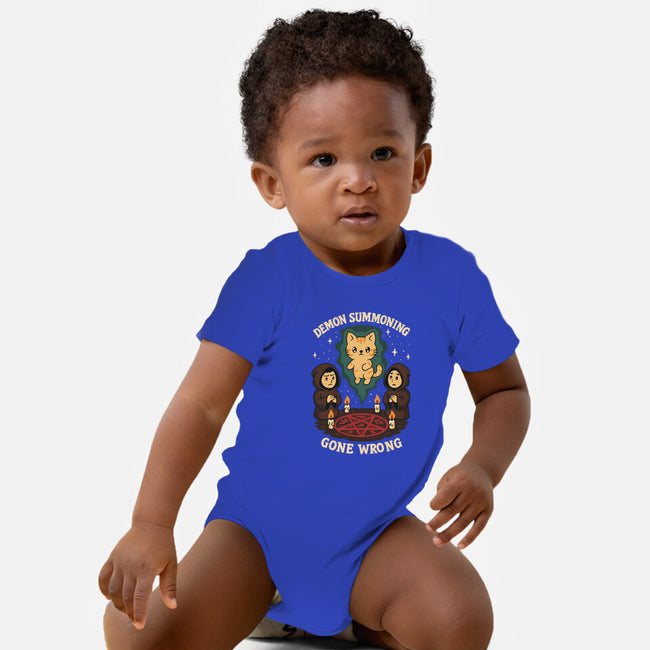 Demon Summoning Gone Wrong-Baby-Basic-Onesie-Loobs