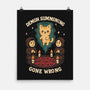 Demon Summoning Gone Wrong-None-Matte-Poster-Loobs