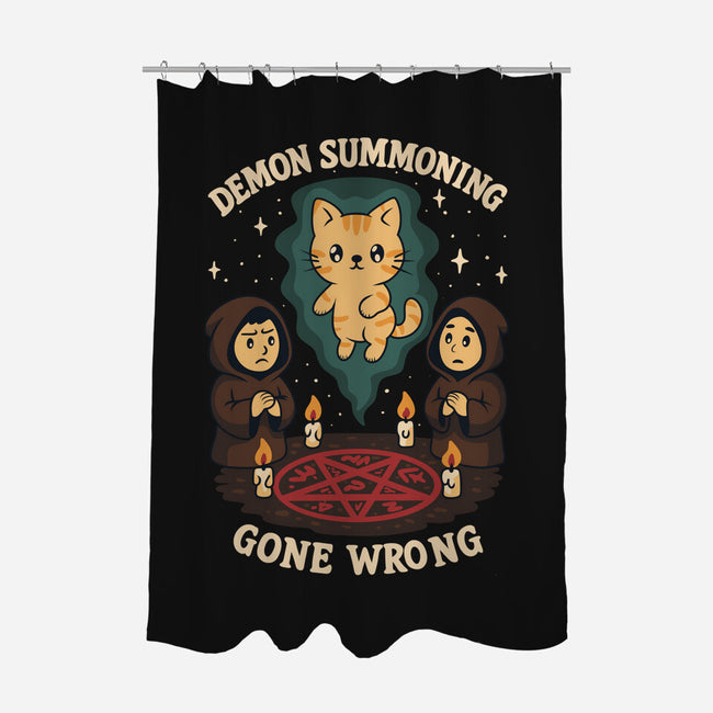 Demon Summoning Gone Wrong-None-Polyester-Shower Curtain-Loobs