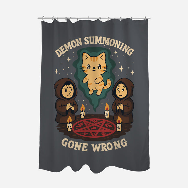 Demon Summoning Gone Wrong-None-Polyester-Shower Curtain-Loobs