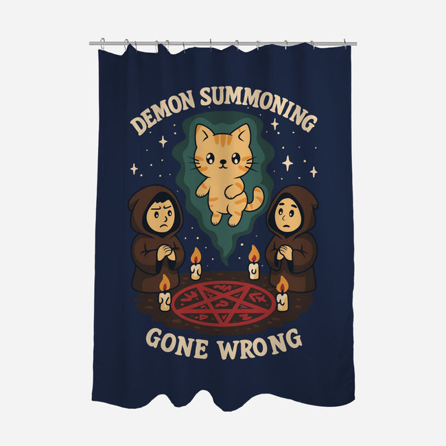 Demon Summoning Gone Wrong-None-Polyester-Shower Curtain-Loobs